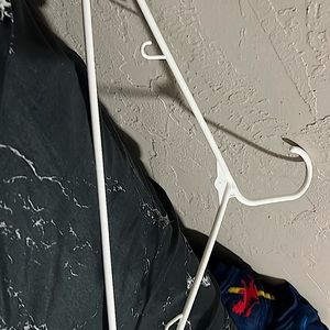 White hanger